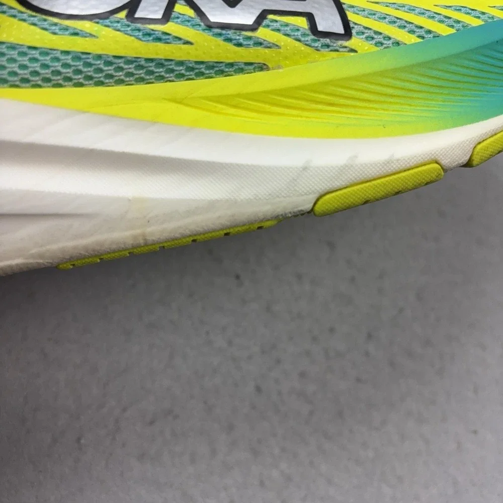 Hoka One One Cielo Road Running Shoes Mens Size 11 Green Racing 1143490 WCRM